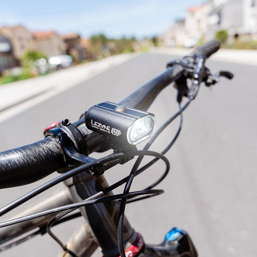 Lezyne, Mini Drive 450+, Light, Front, Black