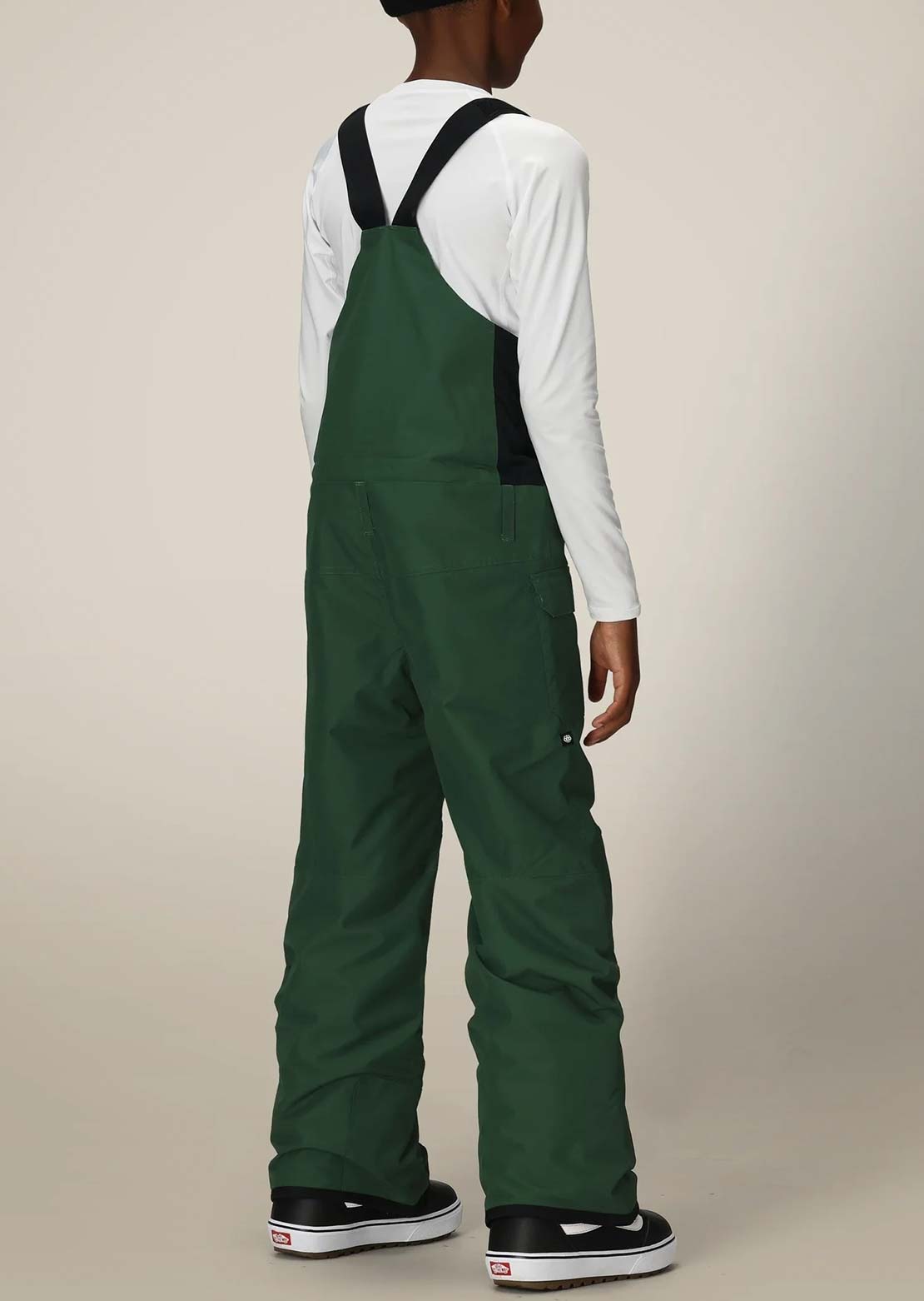 686 Junior Frontier Insulated Bib Pants Moss Green