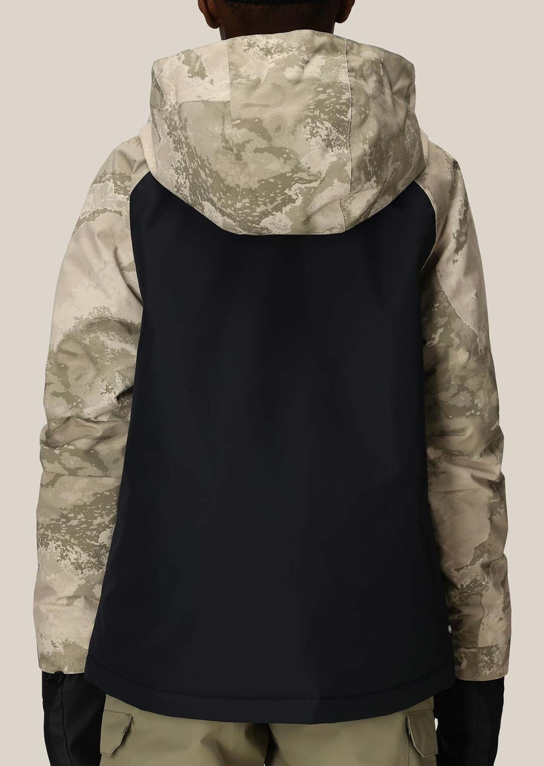 686 Junior Geo Insulated Jacket Limestone Hemisphere Colorblock