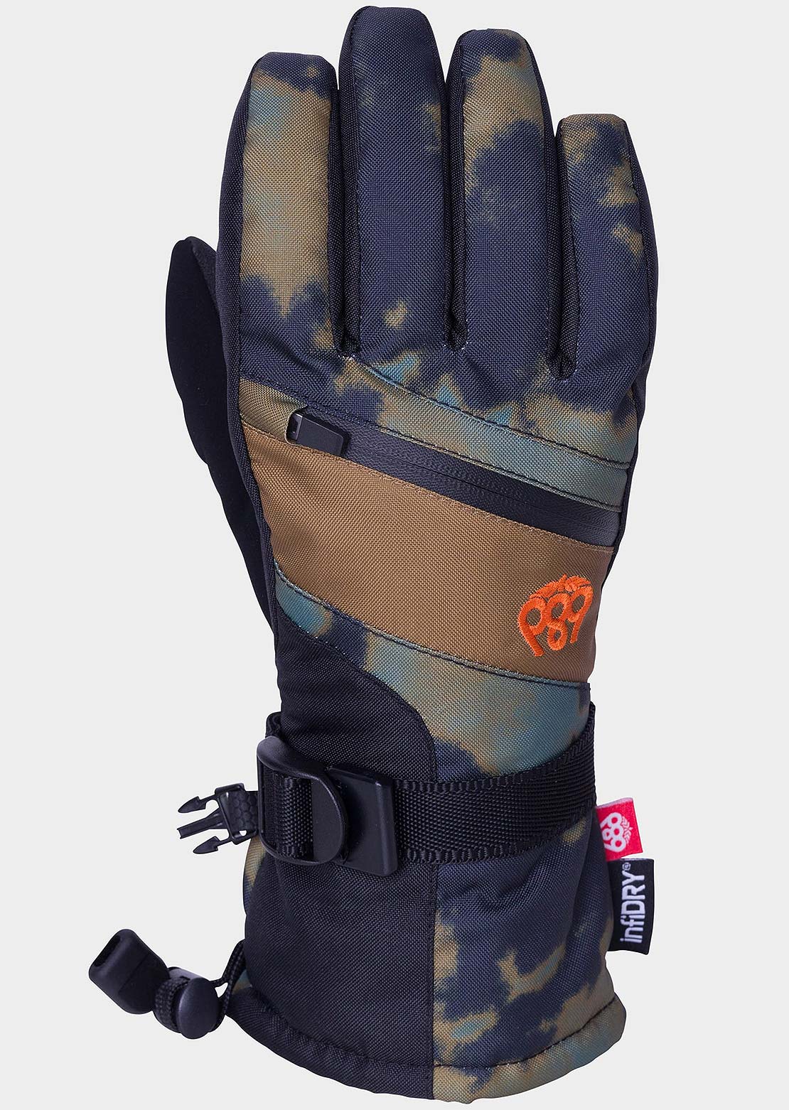 686 Junior Heat Insulated Gloves Breen Nebula Colorblock