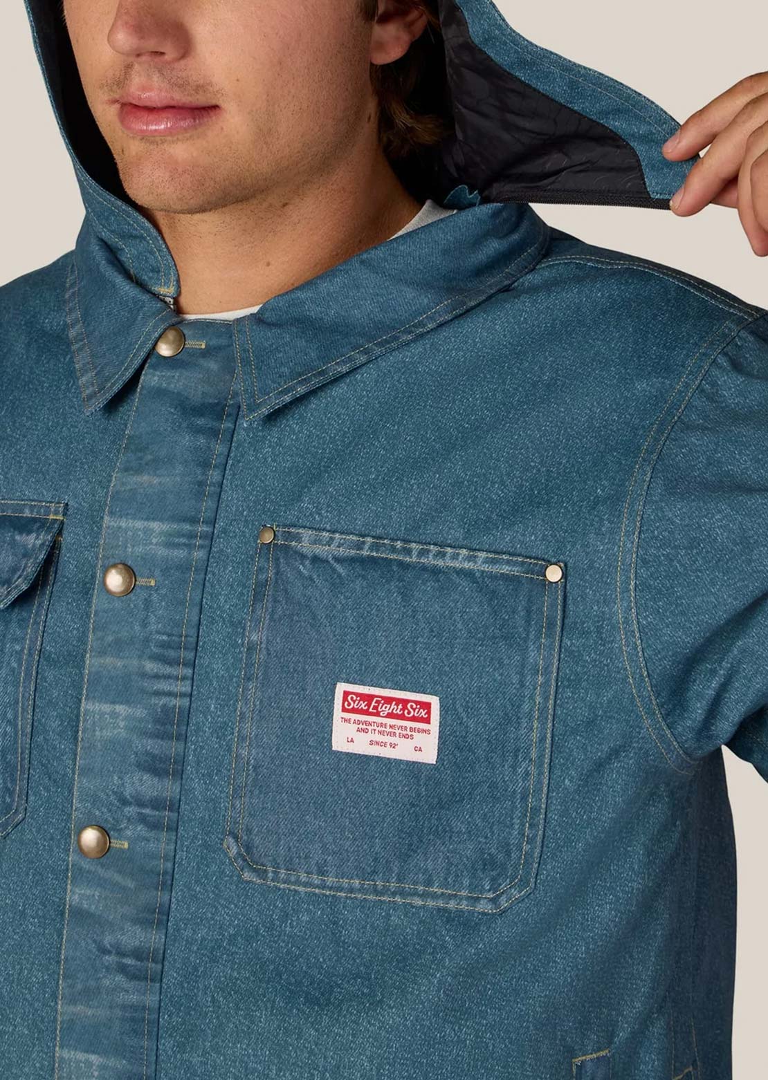 686 Men's Deconstructed Denim Insulated Jacket