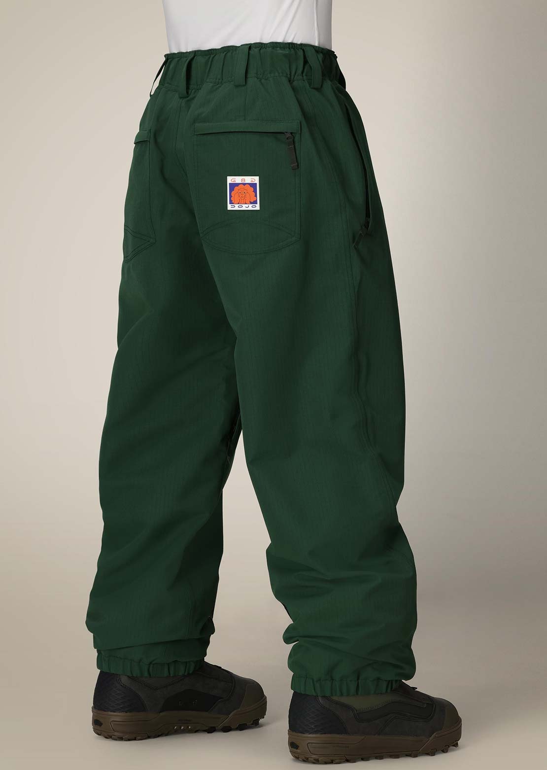 686 Men's Dojo Shell Pants Moss Green Ripstop
