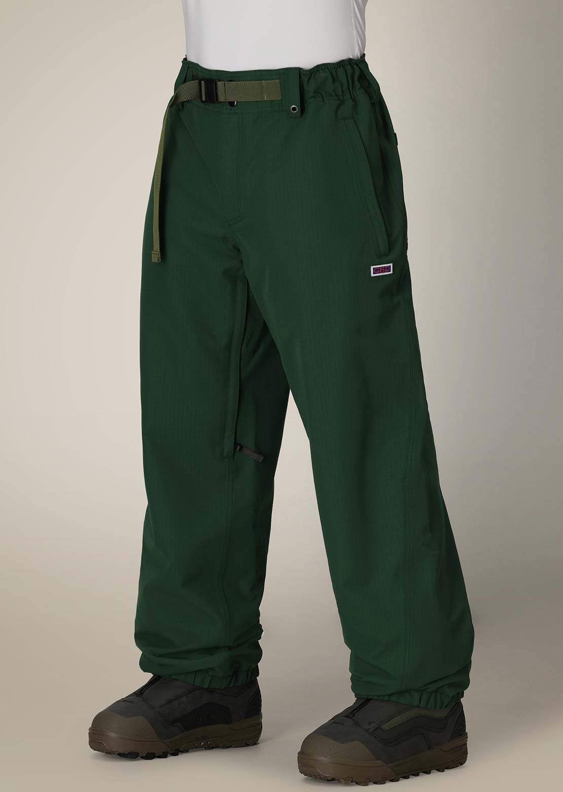 686 Men's Dojo Shell Pants Moss Green Ripstop