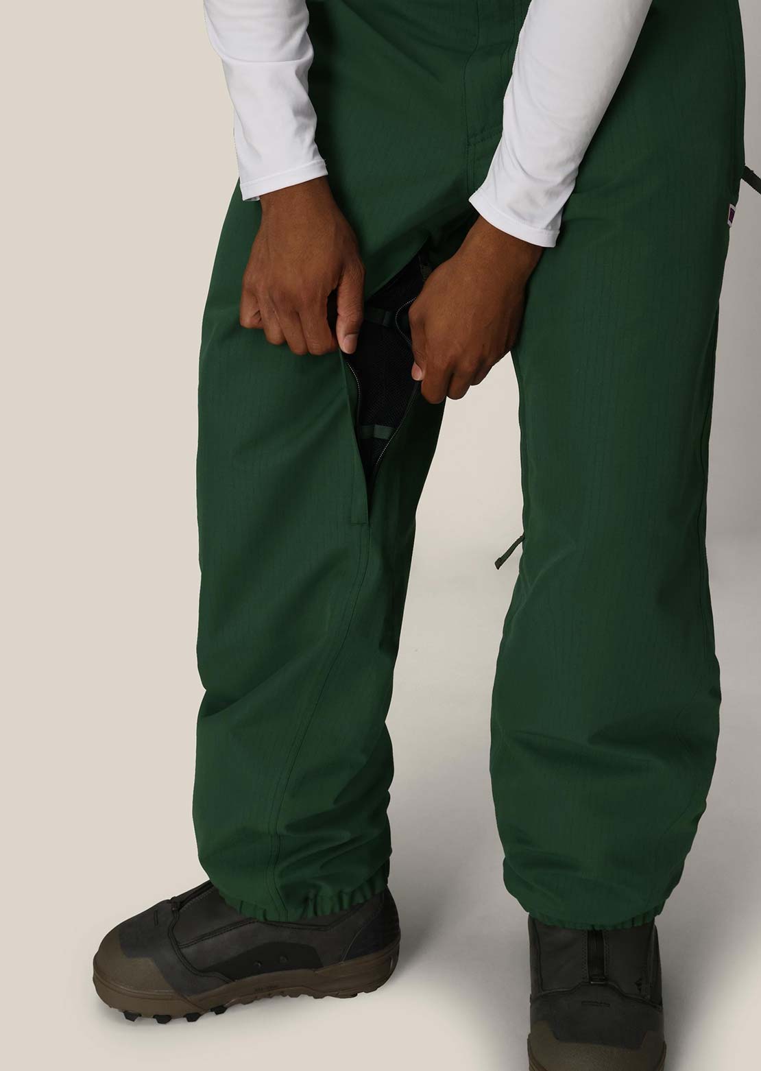 686 Men's Dojo Shell Pants Moss Green Ripstop