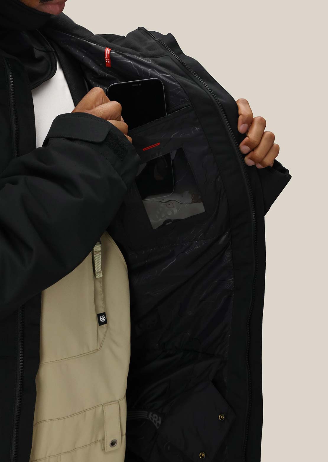 686 Men's Foundation Insulated Jacket Black
