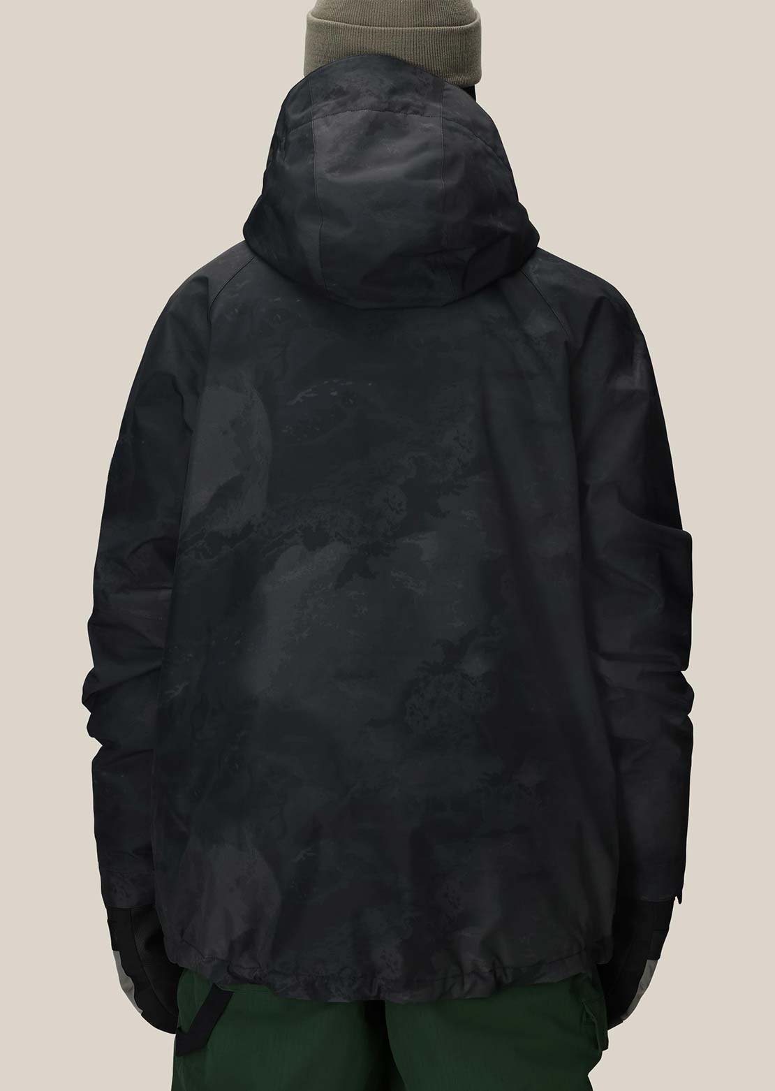 686 Men's Geo Insulated Jacket Black Hemisphere