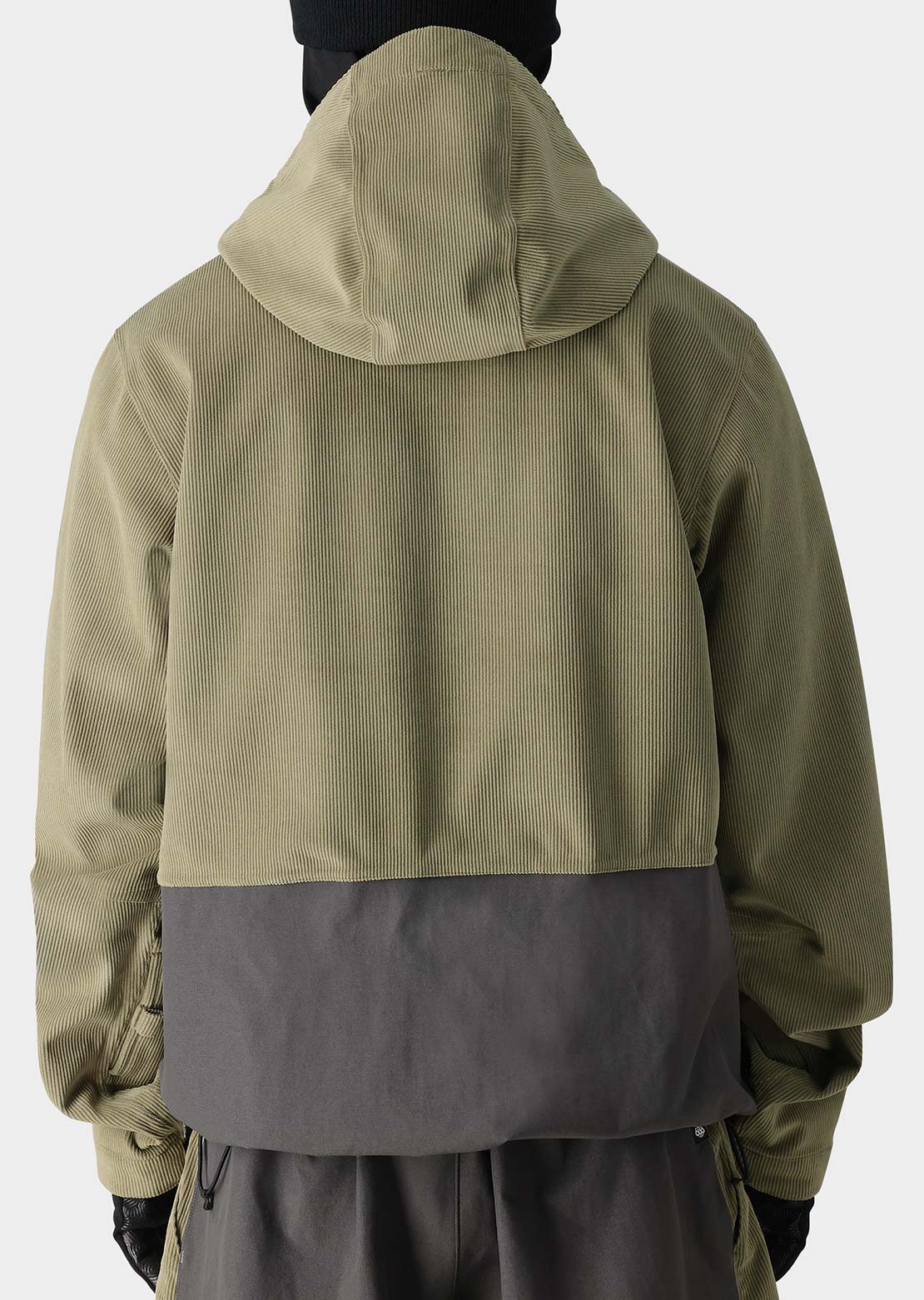 686 Men&#39;s Ghost 2.5L Anorak Sage Corduroy Colorblock