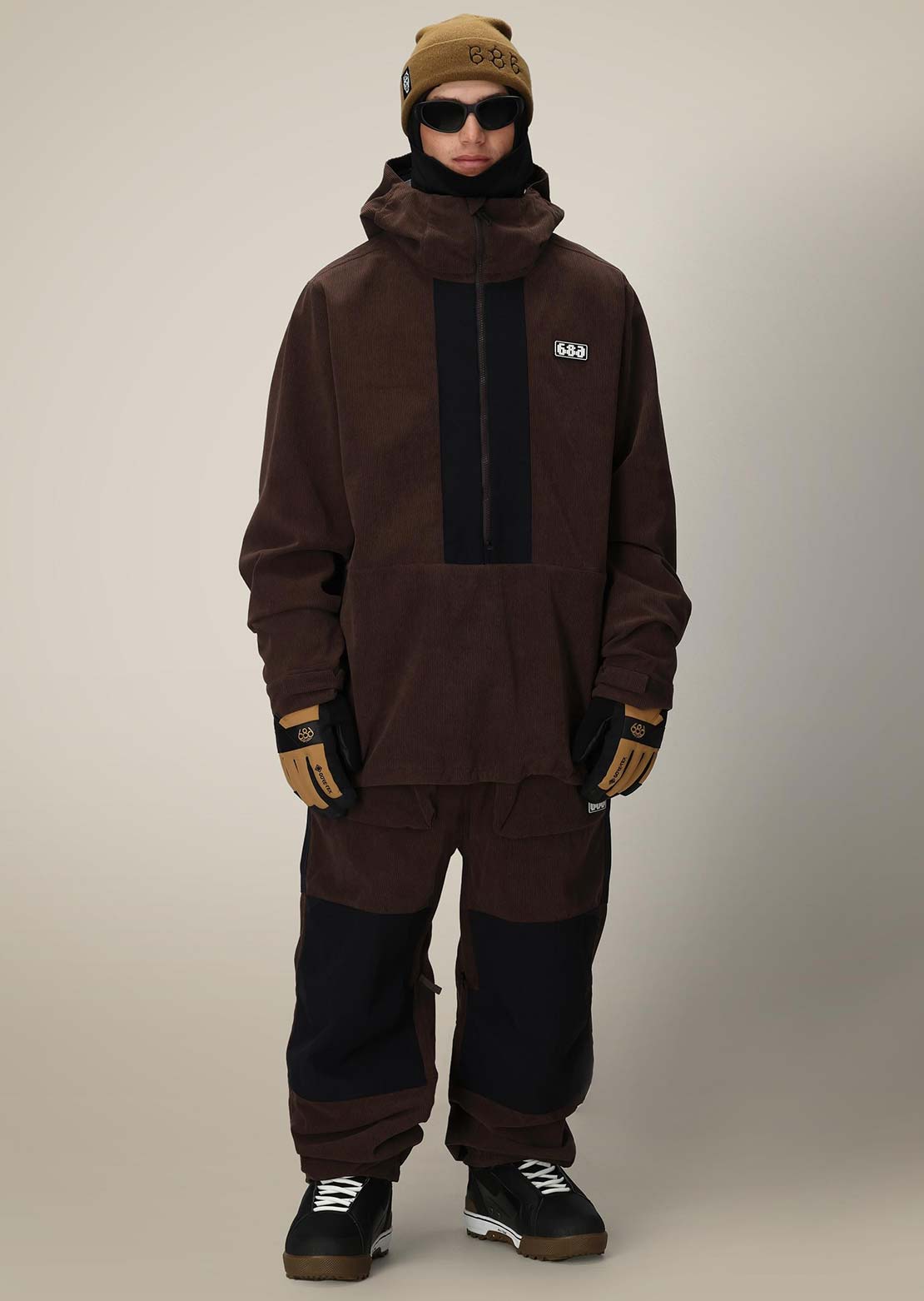 686 Men's Ghost 2.5L Anorak Coffee Corduroy