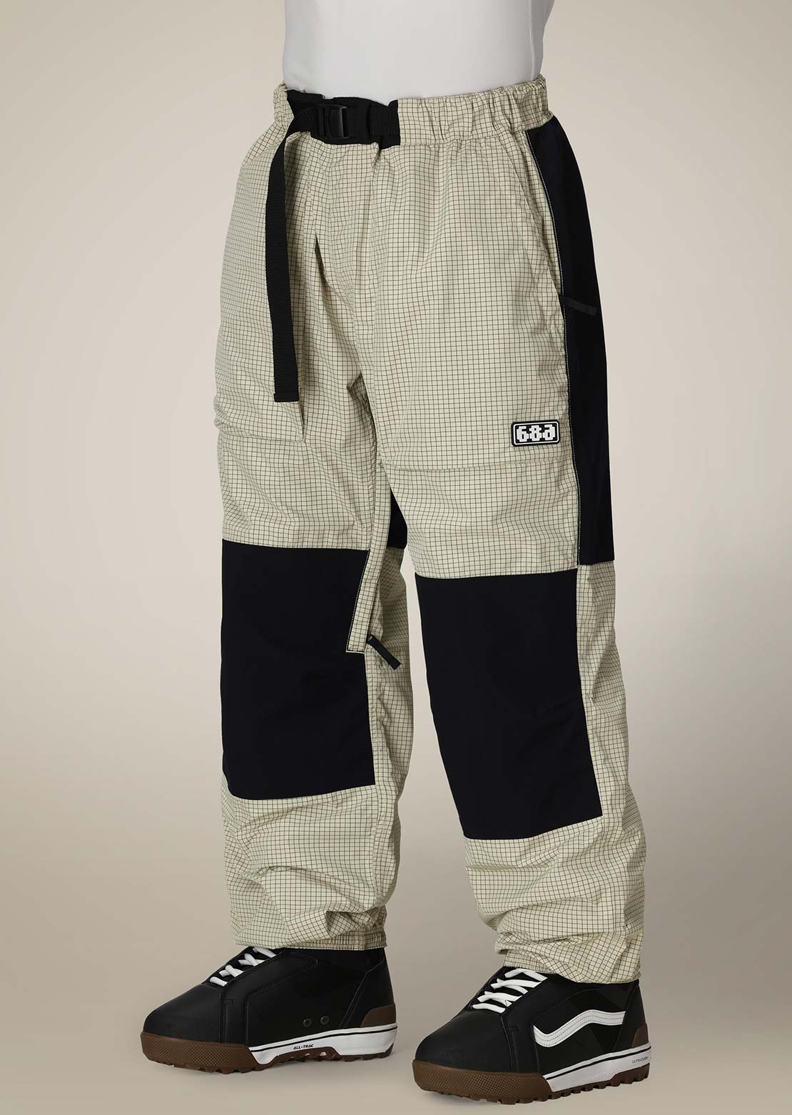 686 Men's Ghost 2.5L Pants Limestone Grid