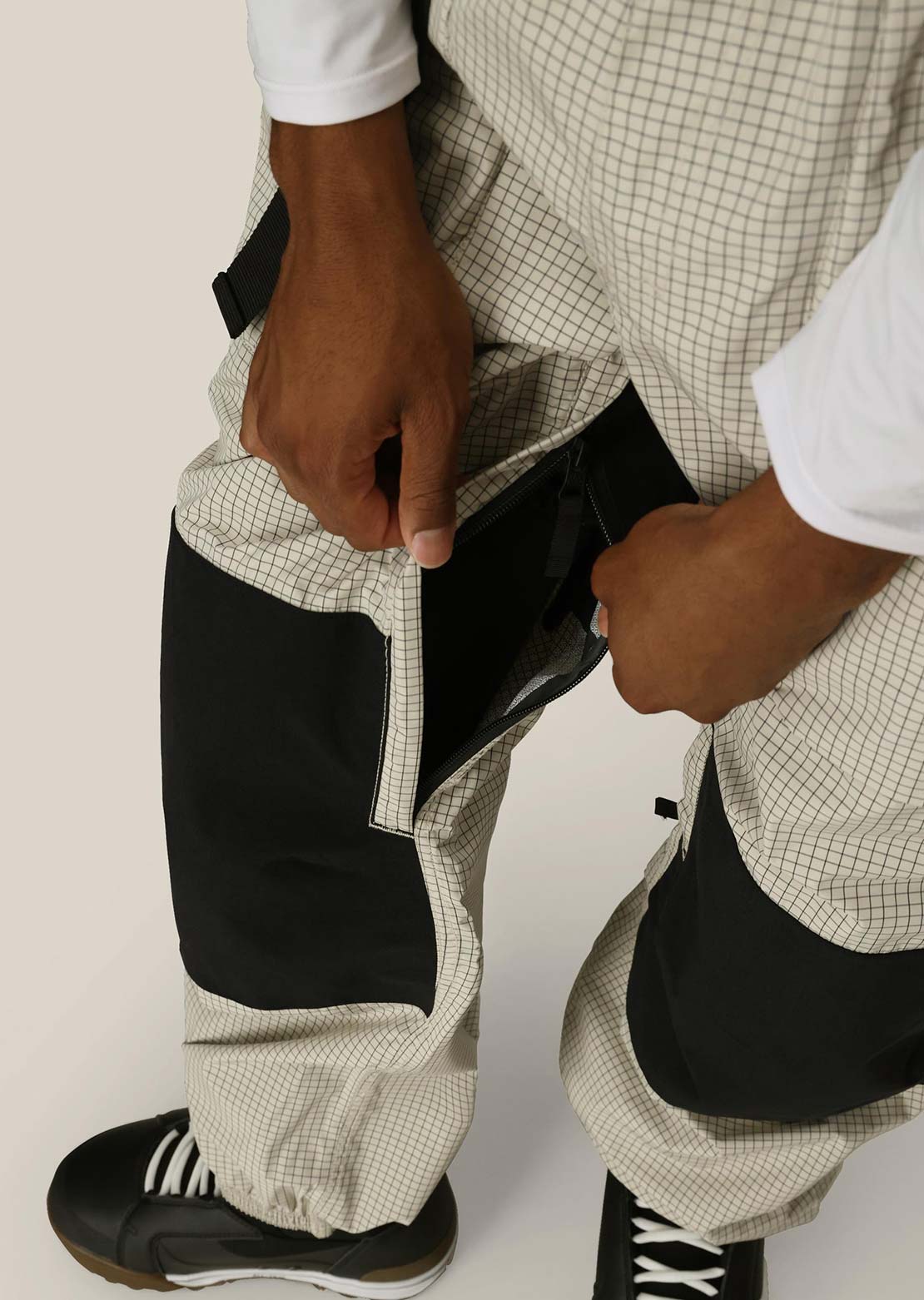686 Men's Ghost 2.5L Pants Limestone Grid
