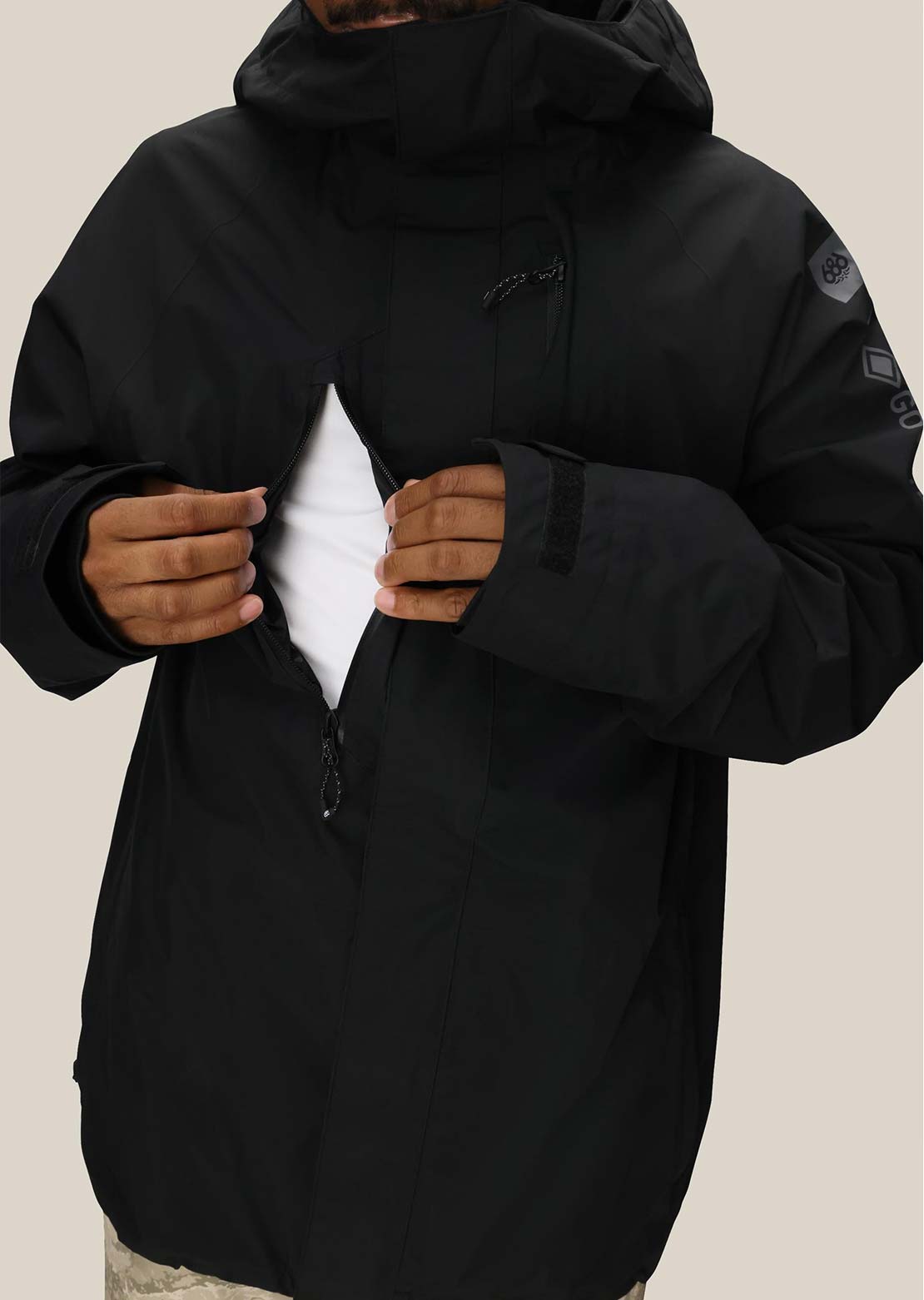 686 Men's GORE-TEX Core Shell Jacket Black