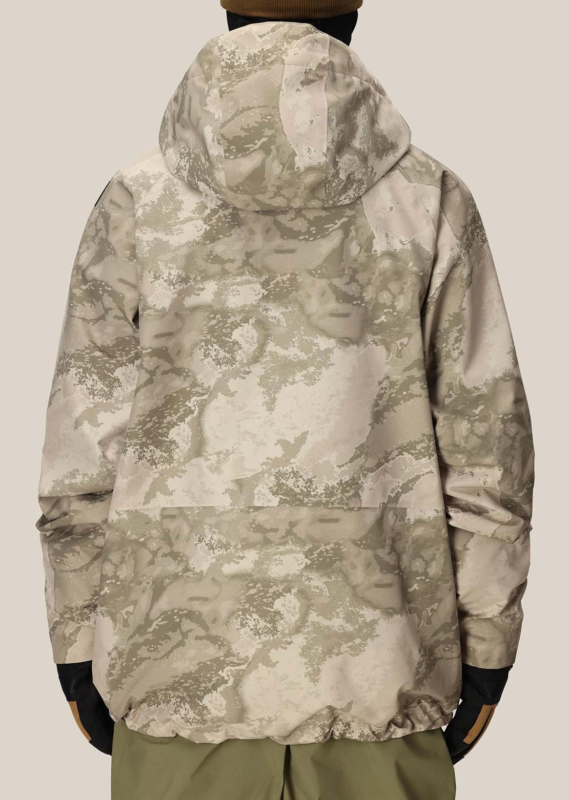 686 Men's GORE-TEX Core Shell Jacket Limestone Hemisphere Print