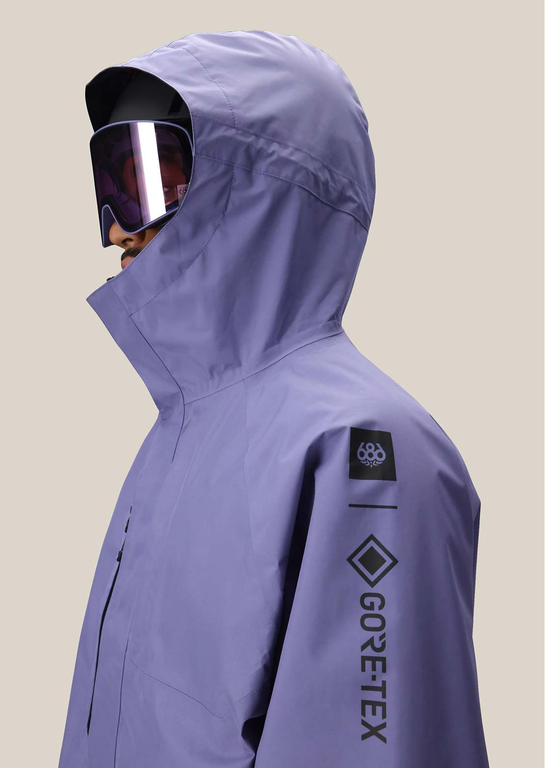 686 Men's GORE-TEX Core Shell Jacket Purple Dawn
