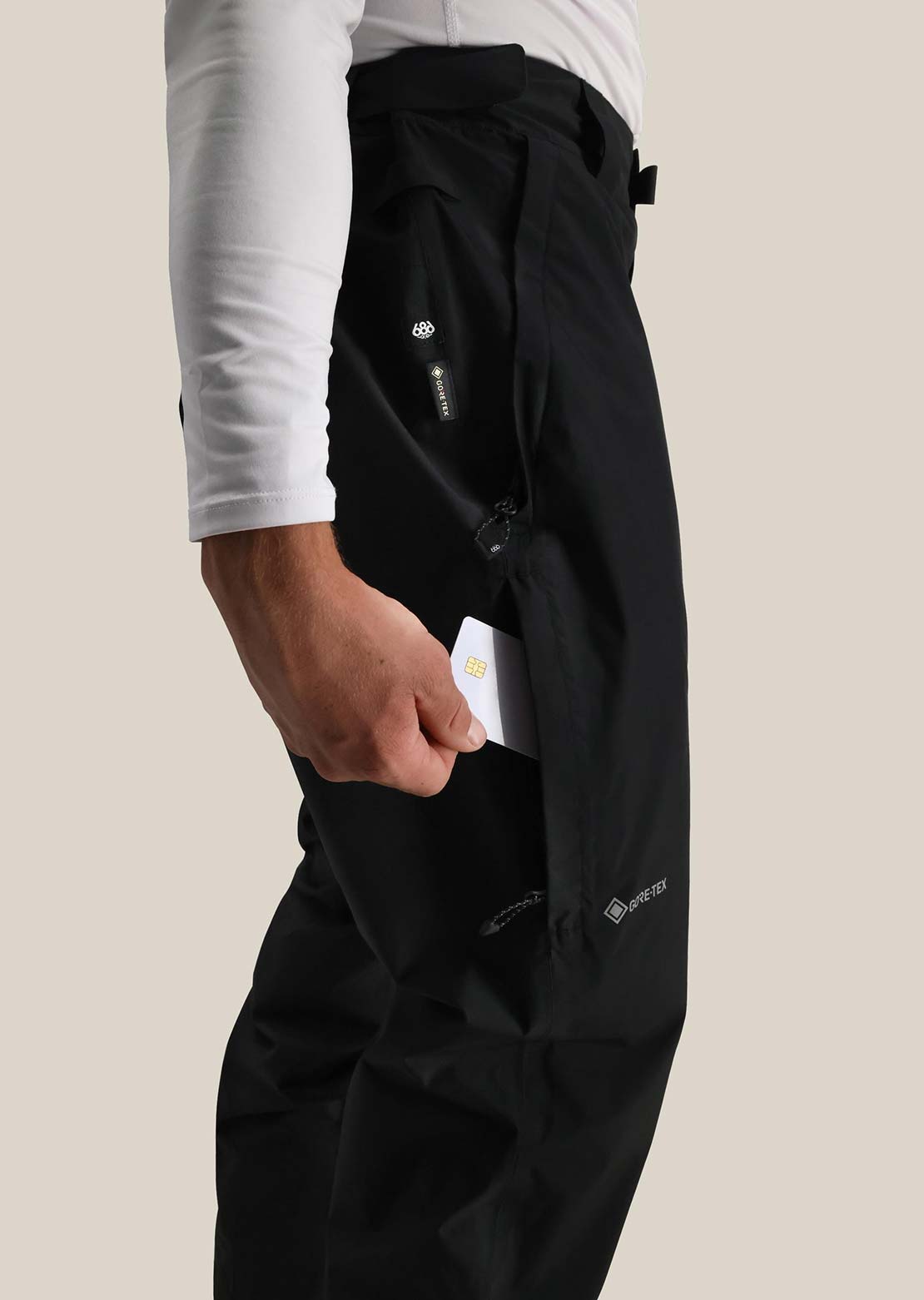 686 Men's GORE-TEX Core Shell Pants Black