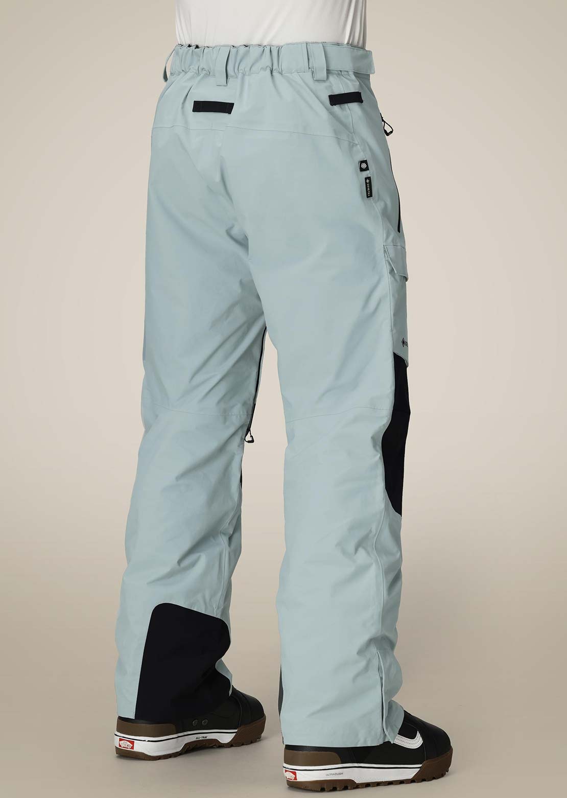 686 Men's GORE-TEX Dispatch Shell Pants Dusty Marine Colorblock