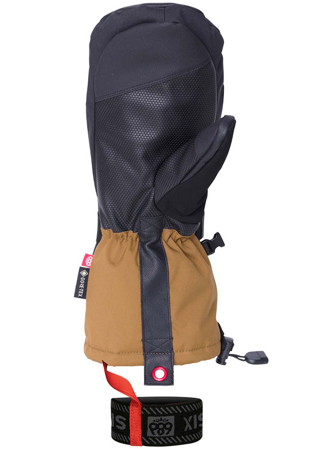 686 Men&#39;s GORE-TEX SMARTY 3-in-1 Gauntlet Mitts Breen