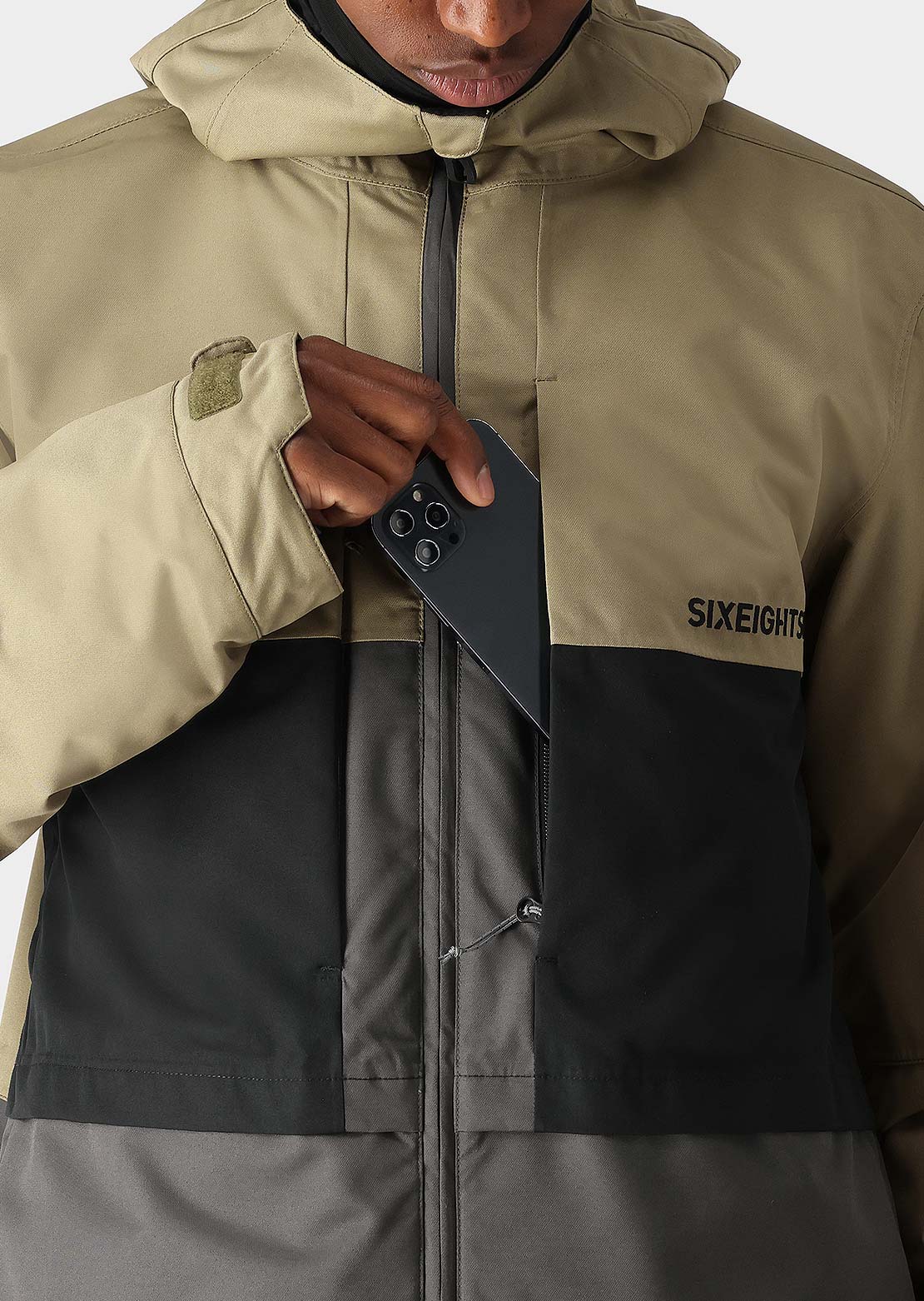 686 Men&#39;s SMARTY 3-in-1 Form Jacket Sage Colorblock