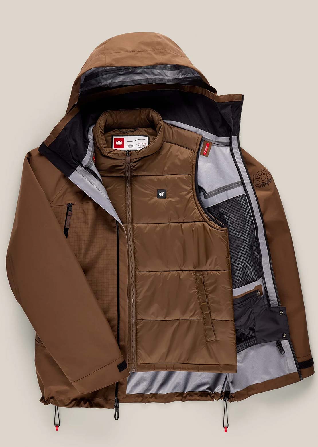 686 Men's Smarty 3-In-1 Rodeo 3L Jacket