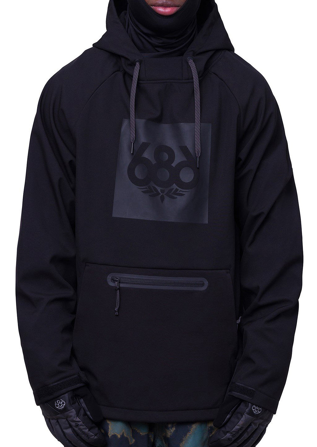 686 Men's Waterproof Hood Black