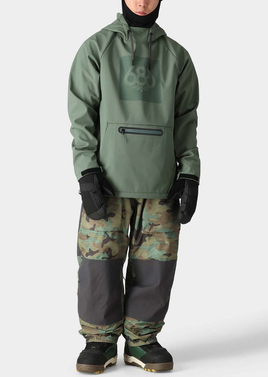 686 Men&#39;s Waterproof Hood Cypress Green