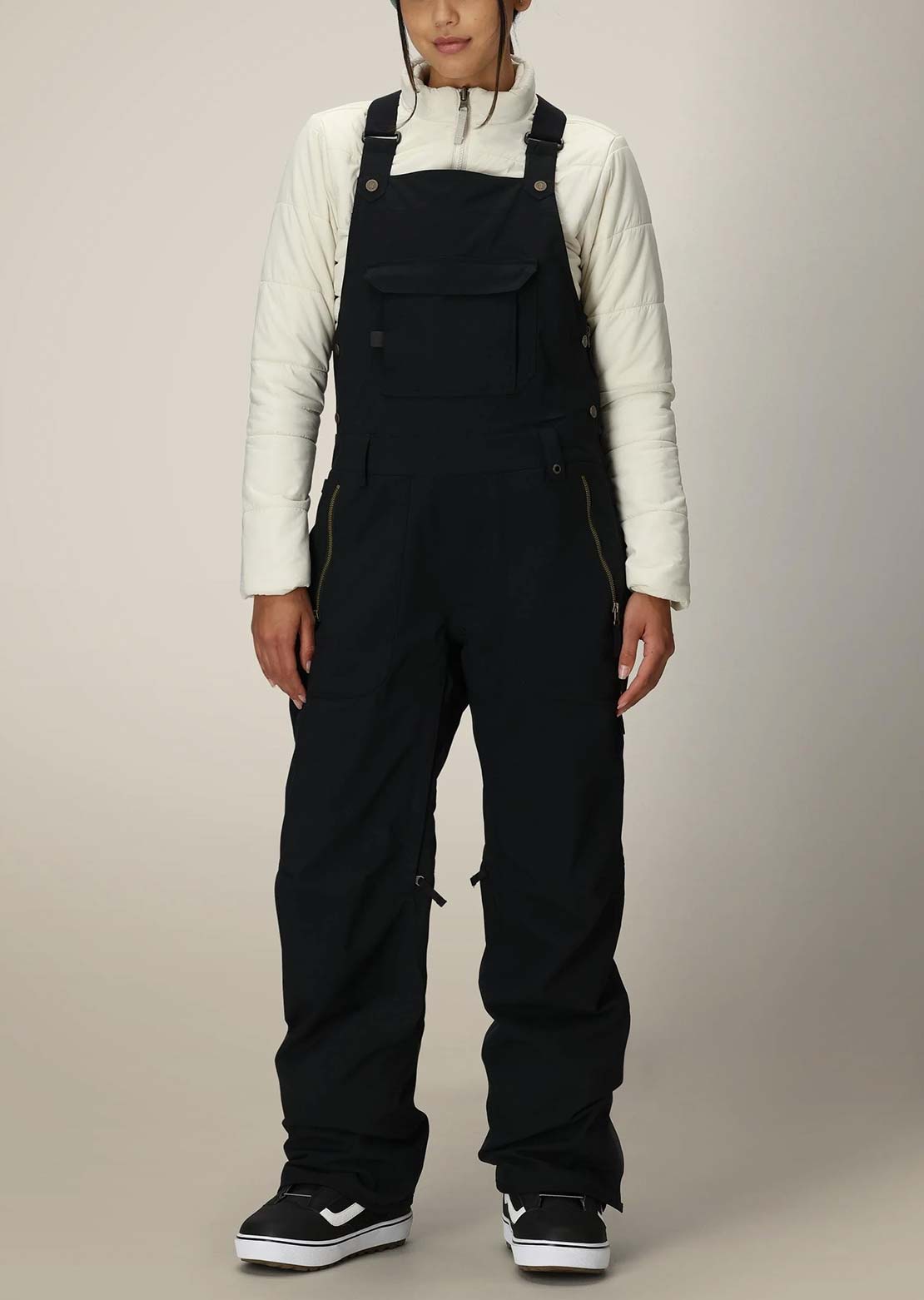 686 Women's Black Magic Insulated Bib Pants Black
