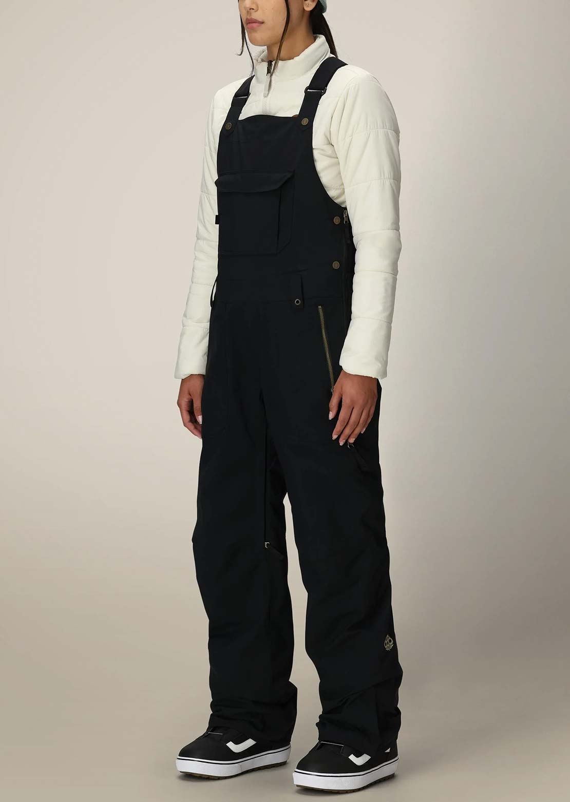 686 Women's Black Magic Insulated Bib Pants Black
