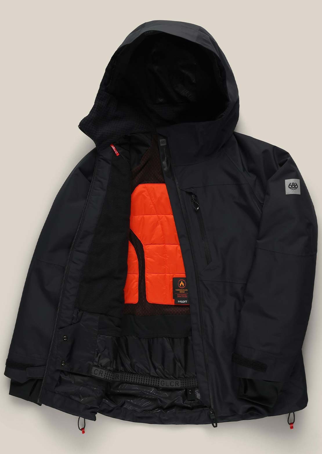 686 Women's Hydra Thermagraph Jacket Black