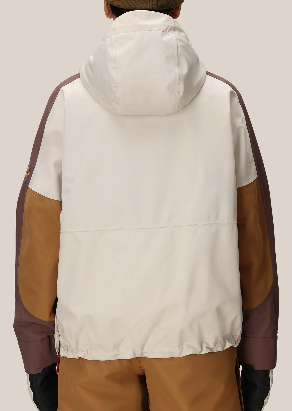 686 Women's Outline Shell Anorak Limestone Colorblock