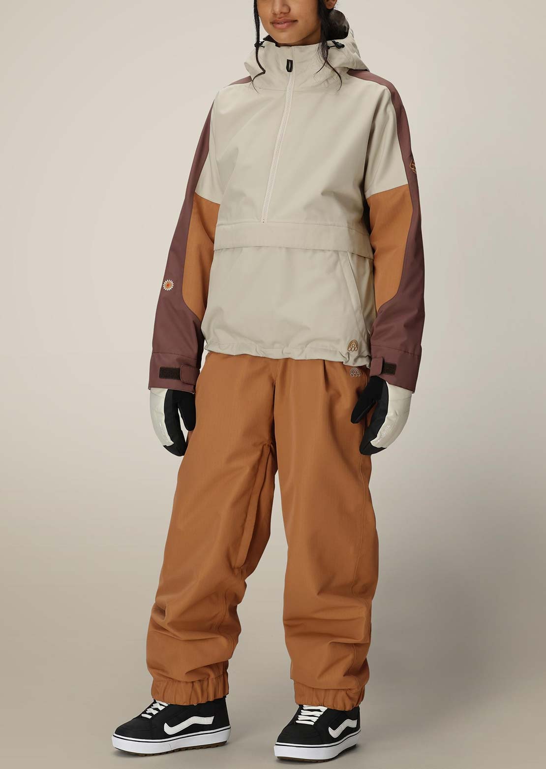 686 Women's Outline Shell Pants Caramel Ripstop