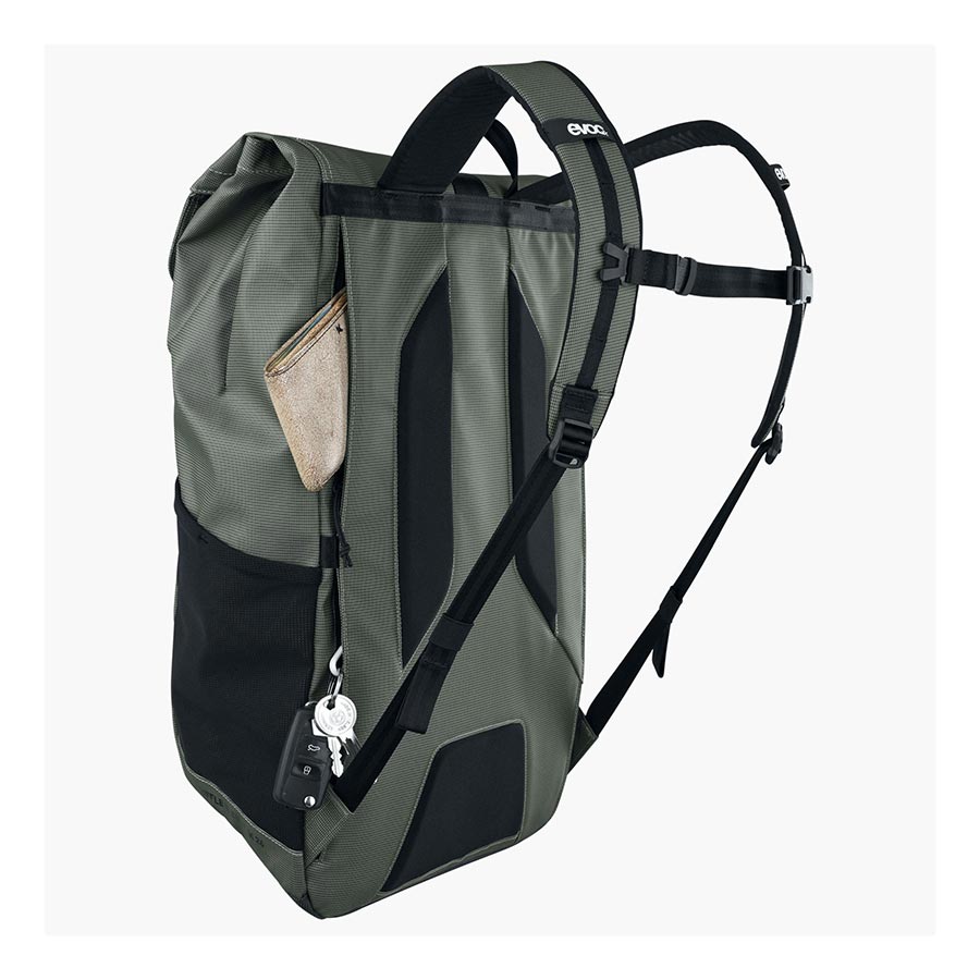 EVOC, Duffle Backpack 26, 26L, Carbon Grey/Black