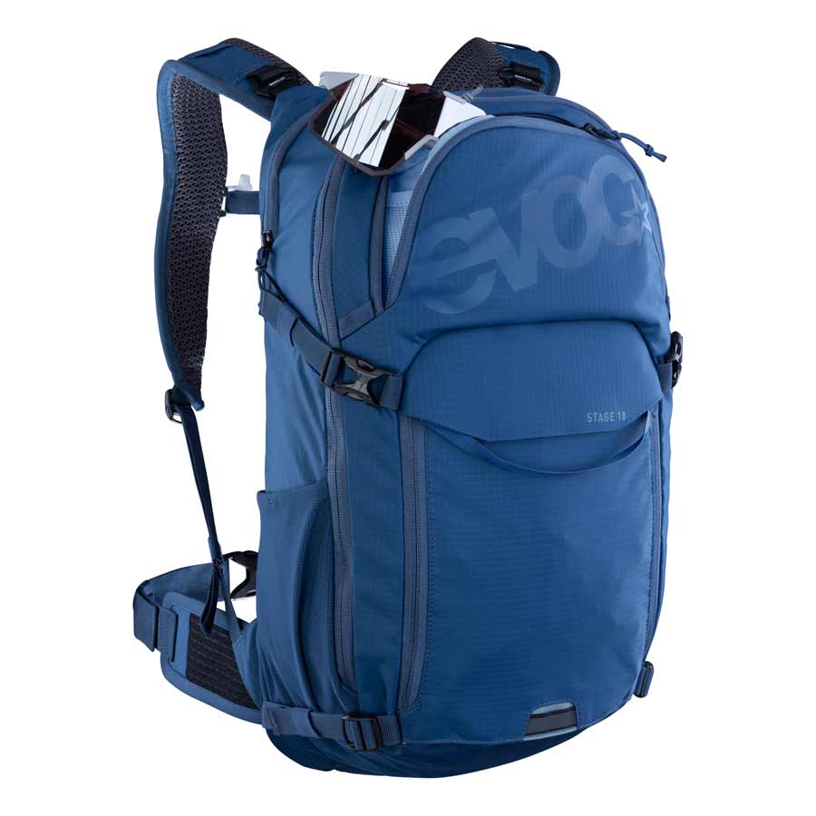 EVOC, Stage 18, Hydration Bag, Volume: 18L, Bladder: Not included, Black