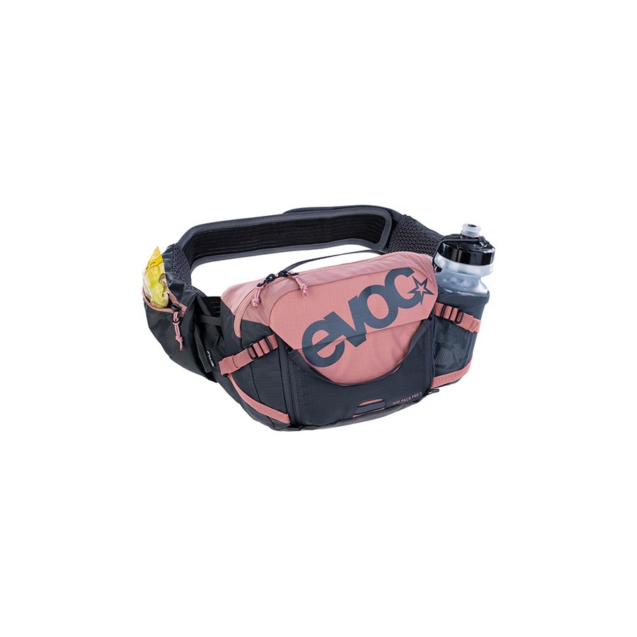 EVOC, Hip Pack Pro 3 +1.5L, Hip Pack, 3L, Bladder included (1.5L), Black
