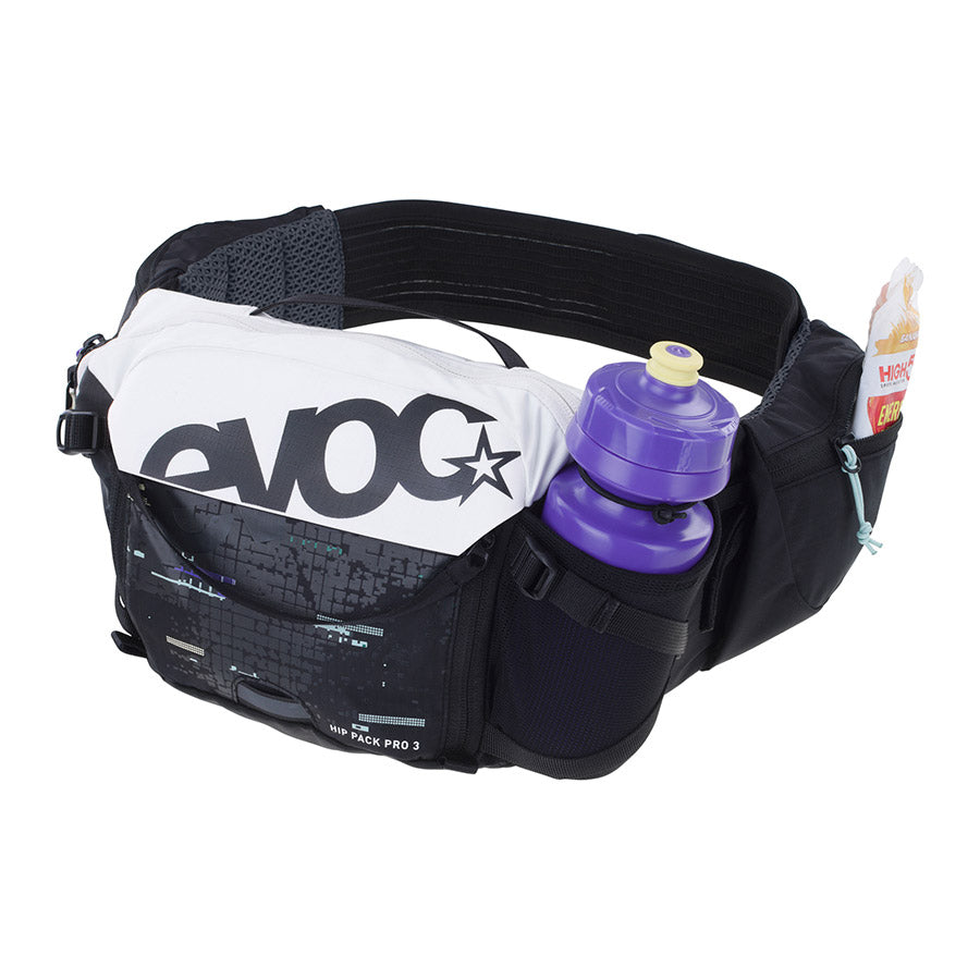 EVOC, Hip Pack Pro 3 +1.5L, Hip Pack, 3L, Bladder included (1.5L), Black