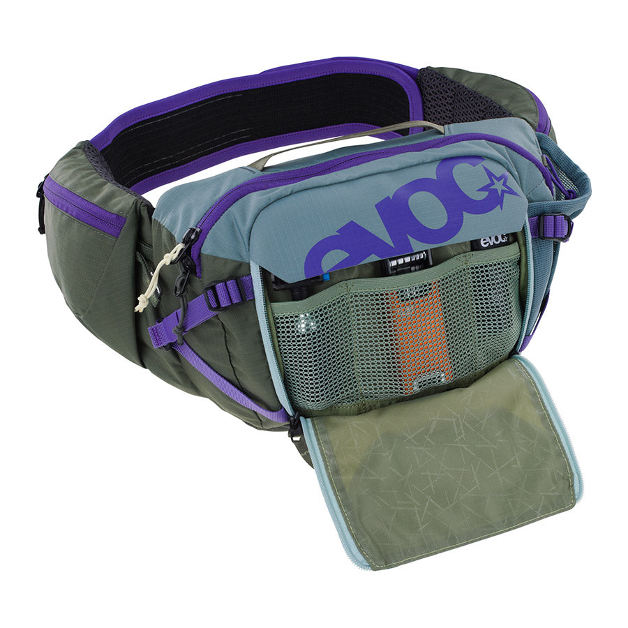 EVOC, Hip Pack Pro 3 +1.5L, Hip Pack, 3L, Bladder included (1.5L), Black
