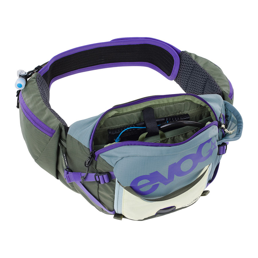 EVOC, Hip Pack Pro 3 +1.5L, Hip Pack, 3L, Bladder included (1.5L), Black