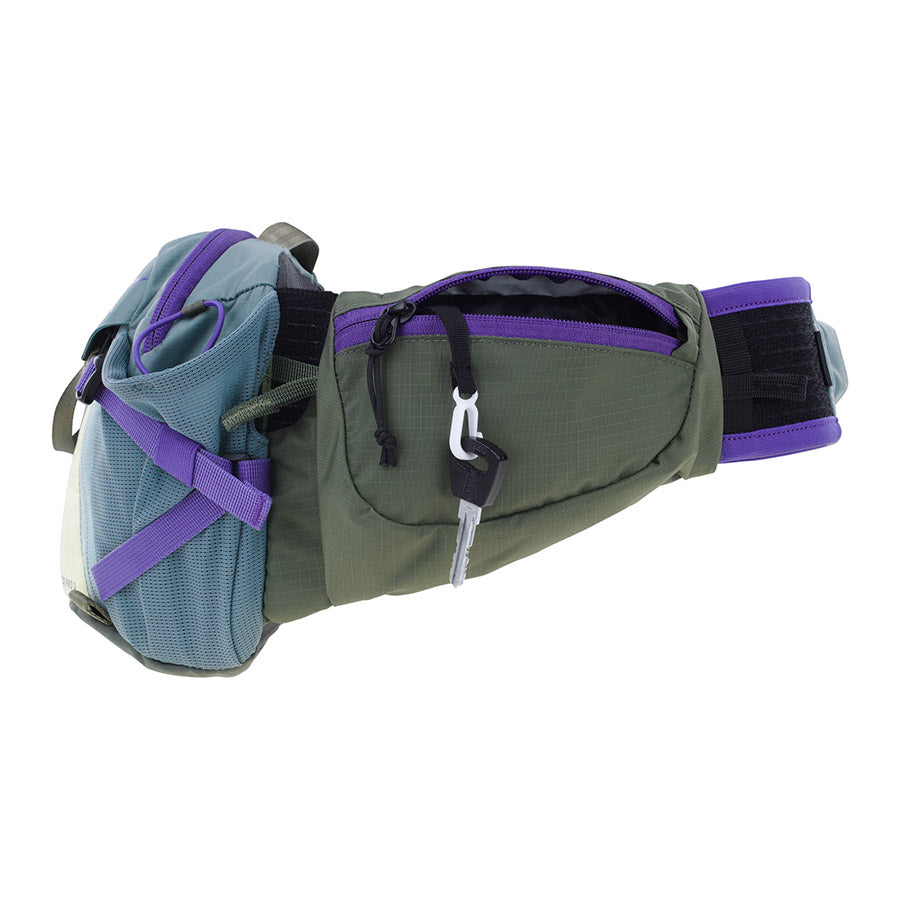 EVOC, Hip Pack Pro 3 +1.5L, Hip Pack, 3L, Bladder included (1.5L), Black