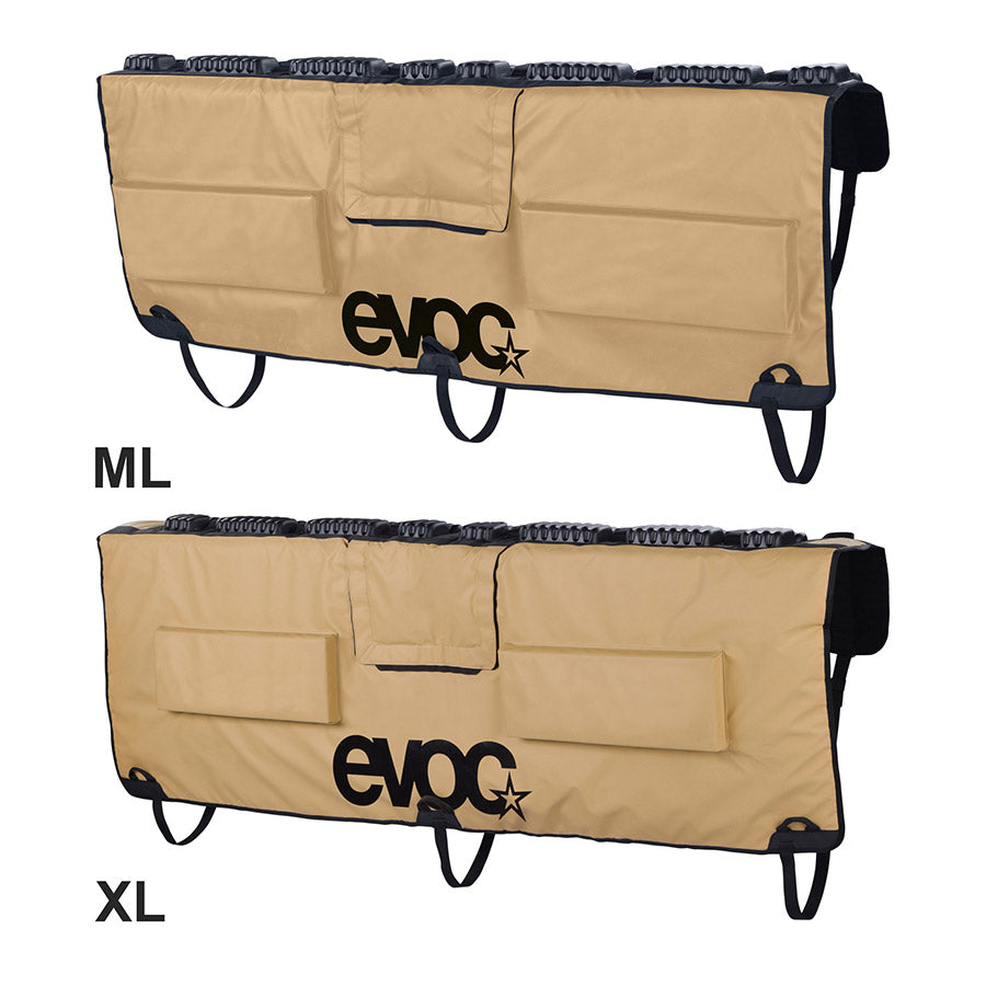 EVOC, Tailgate Pad Curve, Tailgate Pad, Black, M/L