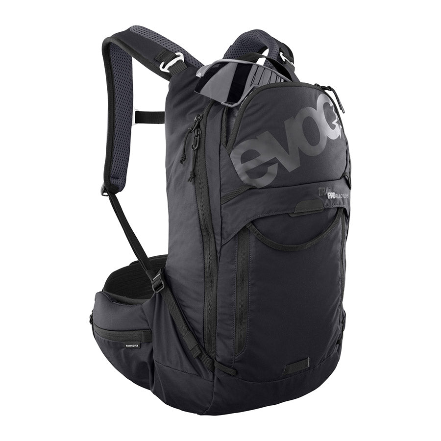 EVOC, Trail Pro Blackline 16, Protector backpack, 16L, Black, SM