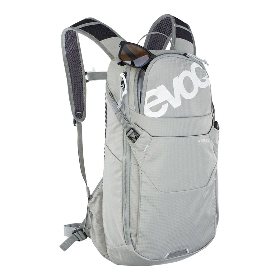 EVOC, Ride 12, Hydration Bag, Volume: 12L, Bladder: Not included, Stone