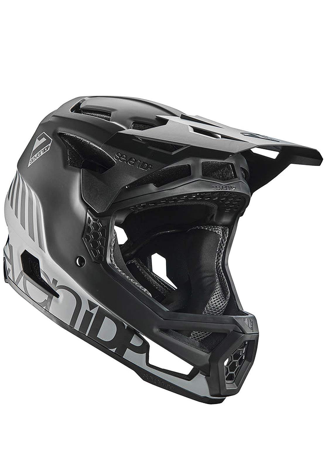 7iDP Project 23 Fiber Glass Downhill Helmet 57 - 58cm Graphite/Black