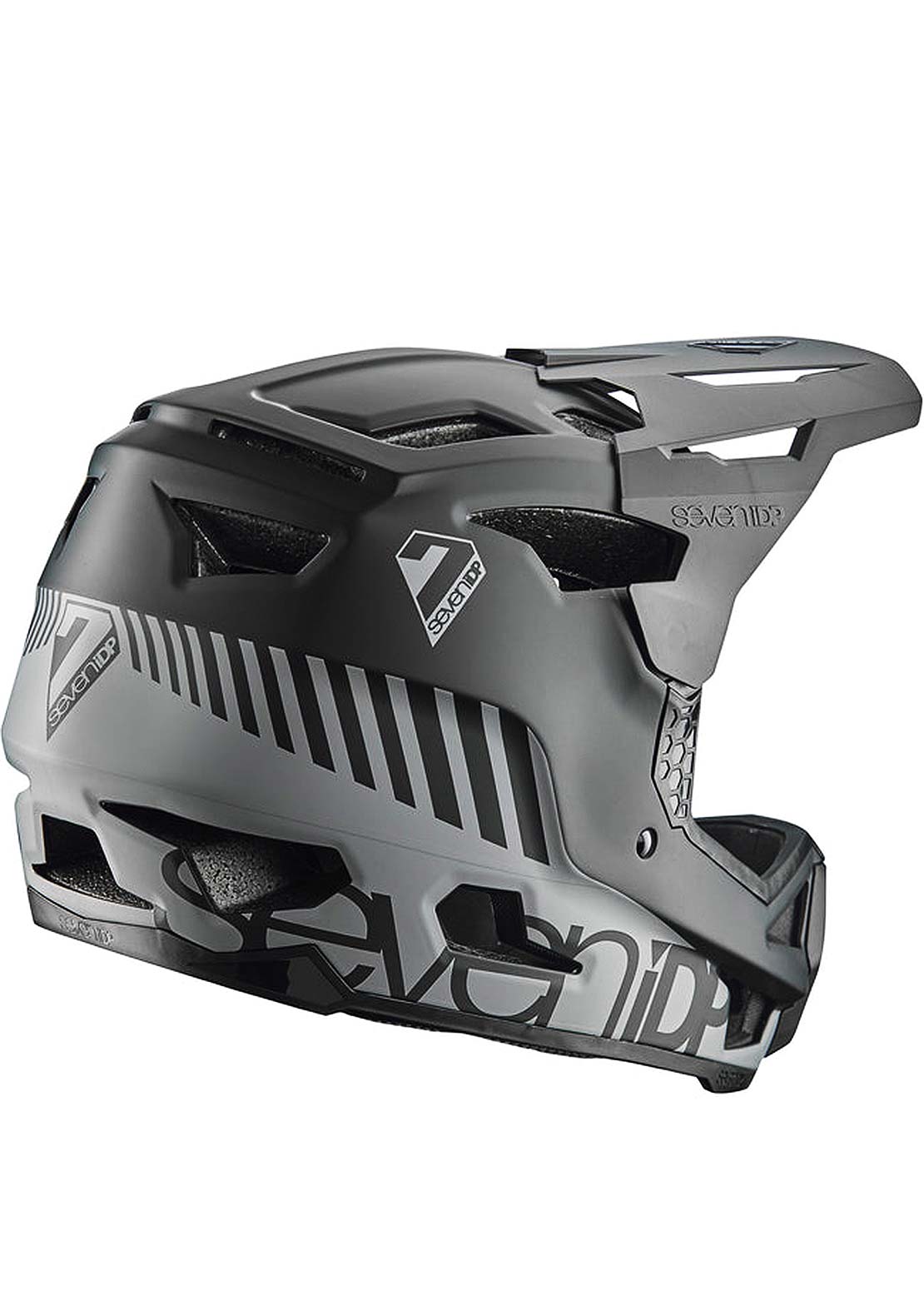 7iDP Project 23 Fiber Glass Downhill Helmet 59 - 60cm Graphite/Black