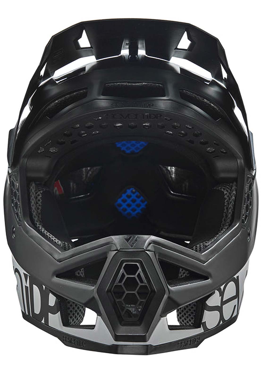 7iDP Project 23 Fiber Glass Downhill Helmet 61 - 62cm Graphite/Black