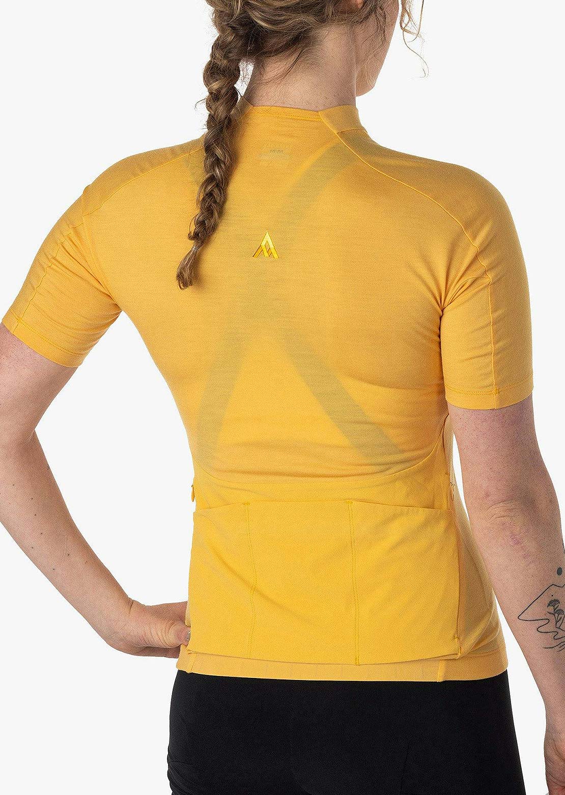 7Mesh Women&#39;s Ashlu Merino Short Sleeve Jersey Sun Daze