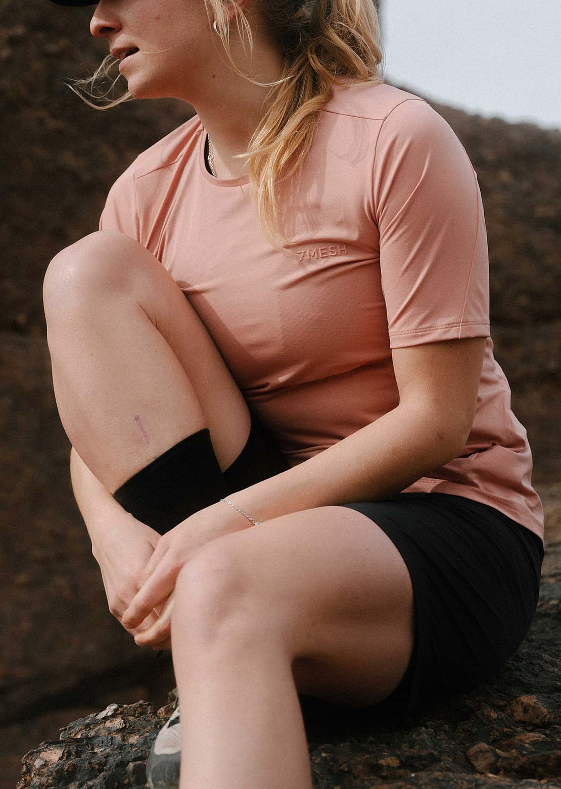 7Mesh Women's Atlas T-Shirt Pink Salt