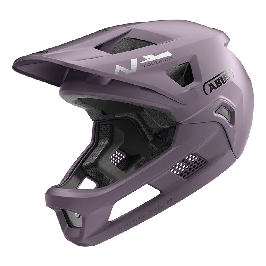 Abus, YouDrop FF, Mountain Helmet, Velvet Black, S, 48 - 55cm