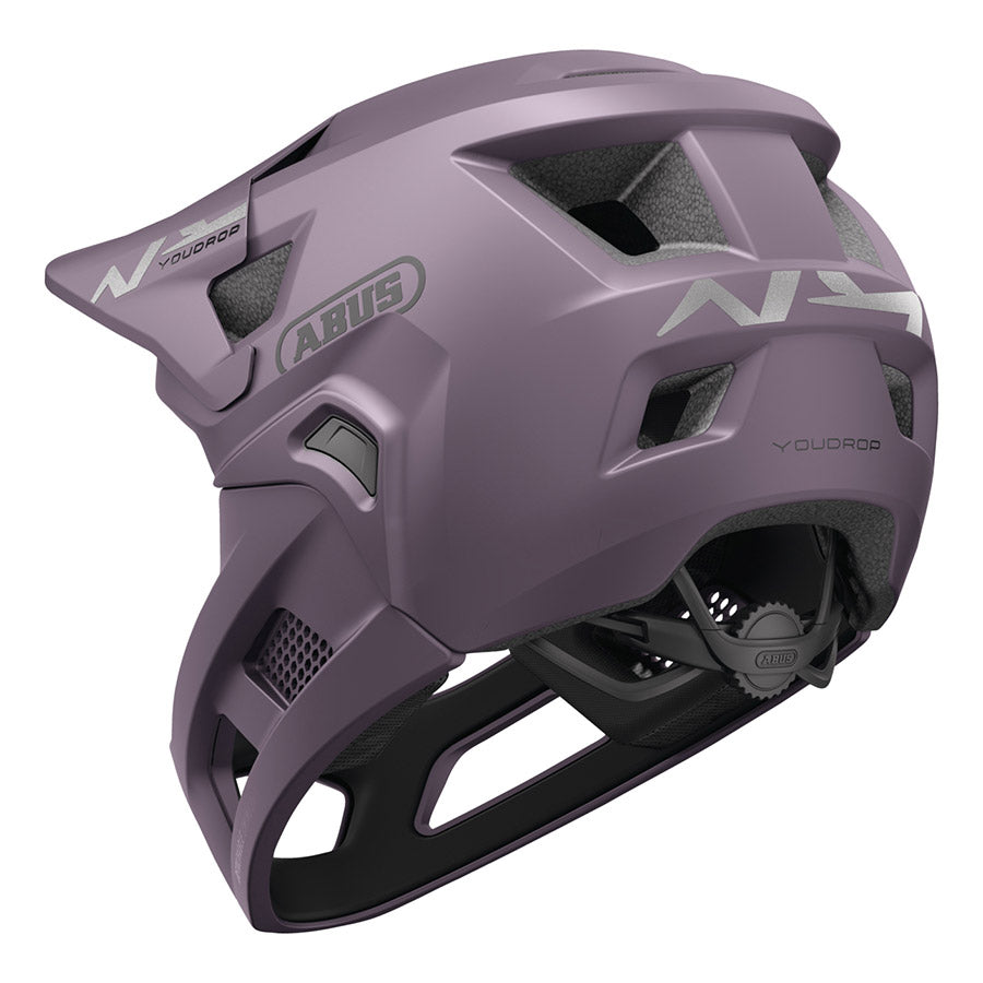 Abus, YouDrop FF, Mountain Helmet, Velvet Black, S, 48 - 55cm