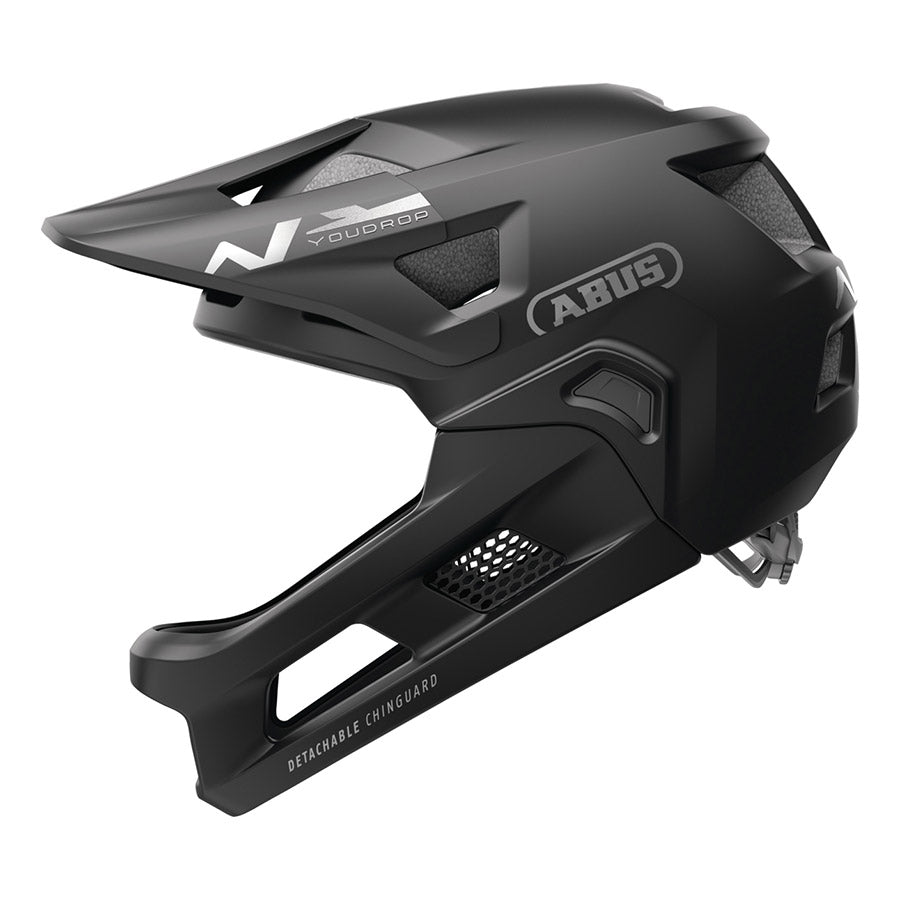 Abus, YouDrop FF, Mountain Helmet, Velvet Black, S, 48 - 55cm