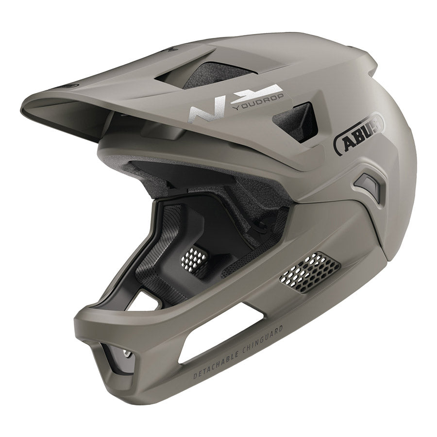 Abus, YouDrop FF, Mountain Helmet, Velvet Black, S, 48 - 55cm