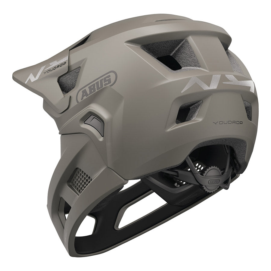 Abus, YouDrop FF, Mountain Helmet, Velvet Black, S, 48 - 55cm