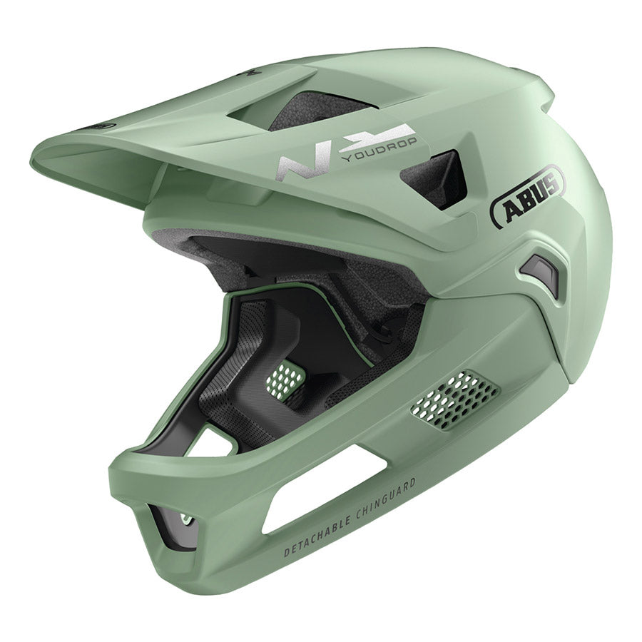 Abus, YouDrop FF, Mountain Helmet, Velvet Black, S, 48 - 55cm